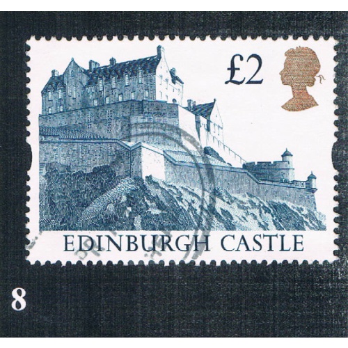 Great Britain 1447 Used Edinburgh Castle CV 1.10 (BP28)
