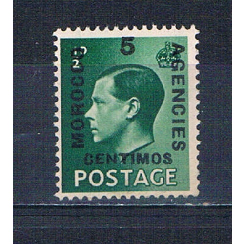 Great Britain Morocco Agencies 78 Unused Overprint 1936 (G0383)+