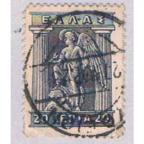 Greece 203 Used Iris holding caducesus 1911 (BP3609)
