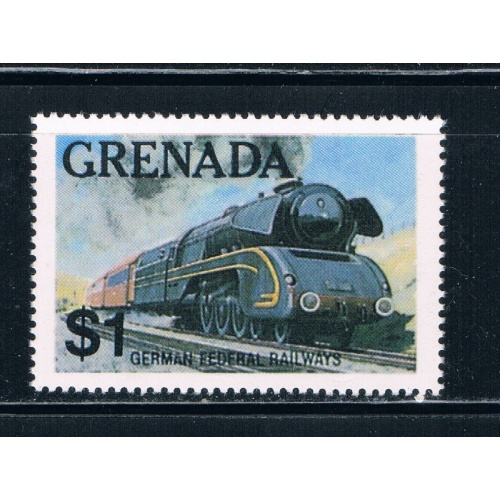 Grenada 1124 Unused Railroad Trains 1982 CV 1.25 (G0094)+