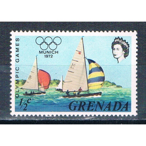 Grenada 457 Unused Yachting 1972 (G0716)+