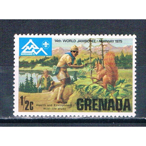 Grenada 644 Unused Boy Scouts 1975 (G0717)+