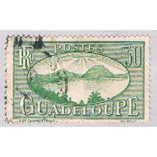 Guadeloupe 105 Used Saints Roadstead 1928 (BP3034)