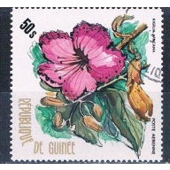 Guinea C129 Used Flowers 1974 CV 2.75 (MV0289)