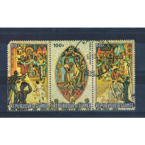 Guinea C98A Used Family Mural CV 2.20 (G0099)