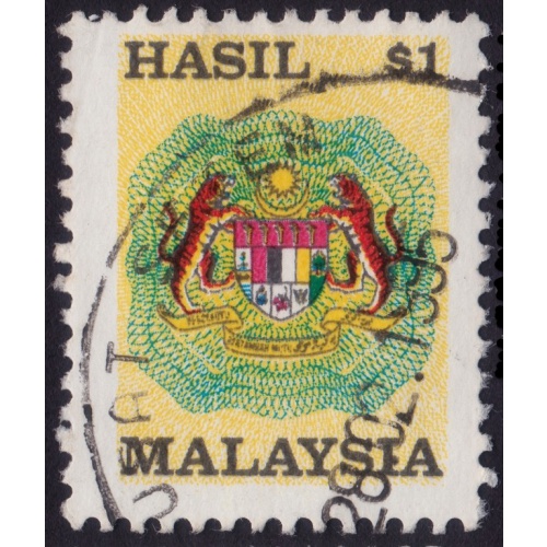 MALAYSIA 1990 $1 Revenue USED @H054