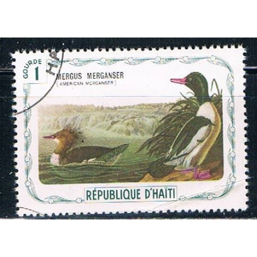 Haiti Used Duck cancel on UL (H0035)