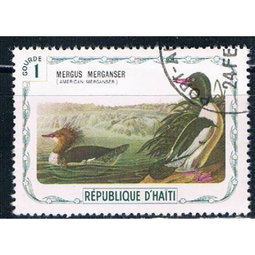 Haiti Used Duck cancel on UR (H0036)