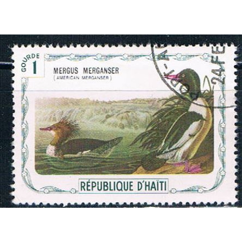 Haiti Used Duck cancel on UR (H0036)