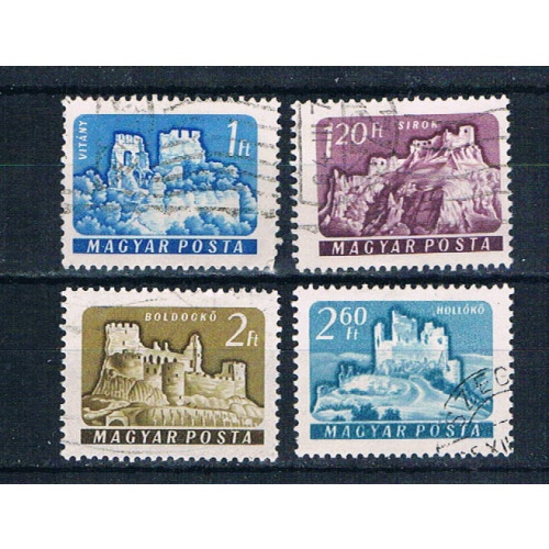 Hungary 1361-64 Used Castles  CV 1.00 1961 (H0102)