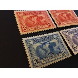 Australia | Kingsford Smith World Flights | Set of 4 | MNH