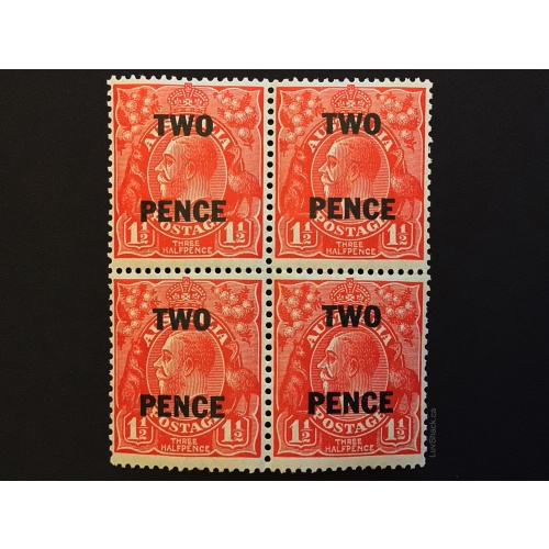 Australian King George 1930 | Pre-Decimal - Surcharge Overprint | MNH