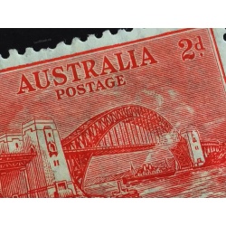 Opening of the Sydney Harbour Bridge | Pre-Decimal | Red 2d *Typograph | MH