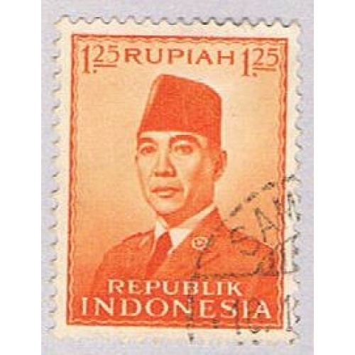 Indonesia 388 Used President Sukarno 1951 (BP25721)