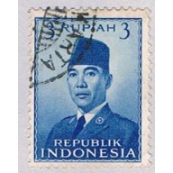 Indonesia 392 Used President Sukarno 1951 (BP25713)