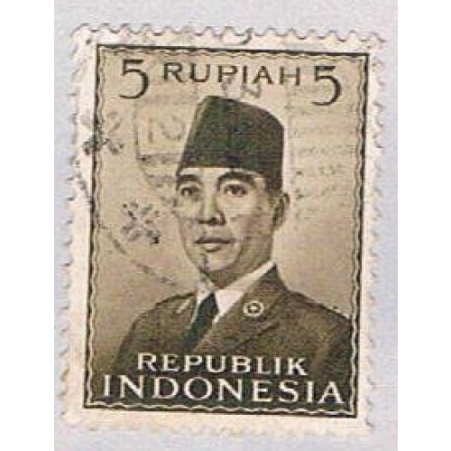 Indonesia 393 Used President Sukarno 1951 (BP25715)