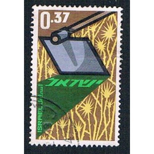 Israel 245 Used Hoe Cleaning Thistles (BP11523)