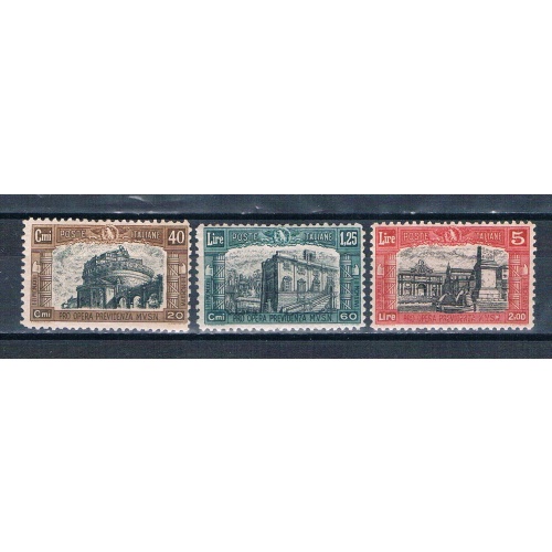 Italy B26;28;33 Unused Designs 1926 CV 61.50 (I0842)