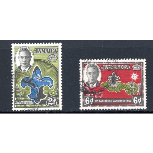 Jamaica 150-151 U 1952