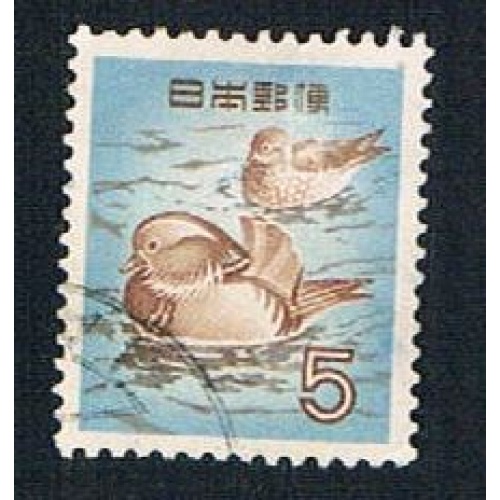 Japan 611 Used Mandarin ducks 1955 (BP28418)