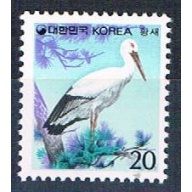 Korea 1578 Unused Stork 1990 (K0011)