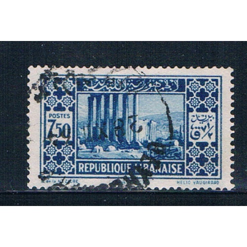 Lebanon 129 Used Ruins of Sun temple 1930 CV 1.60 (L0694)
