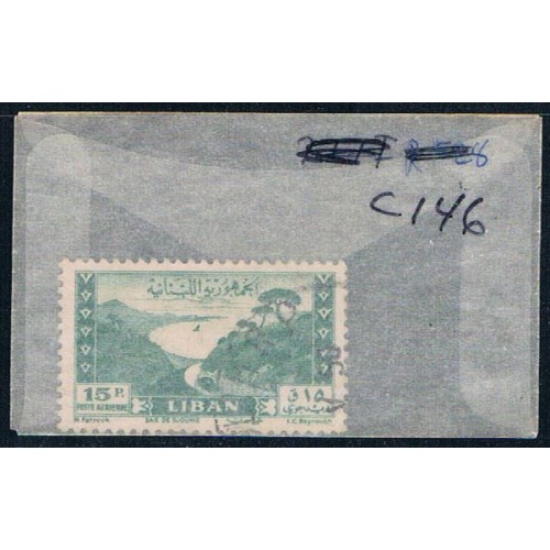 Lebanon C146 Used Bay of Jounie 1949 CV 1.25 (L0096)