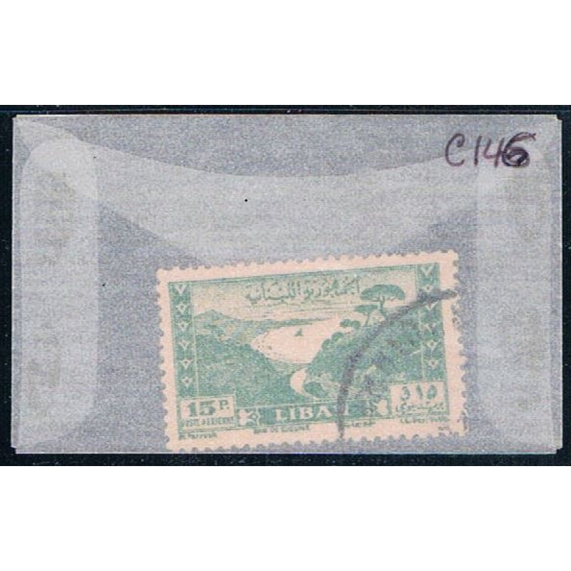 Lebanon C146 Used Bay of Jounie 1949 CV 1.25 (L0097)