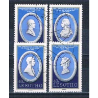 Lesotho 301a-d Used set Royalty 1980 CV 1.20 (HV0193)+
