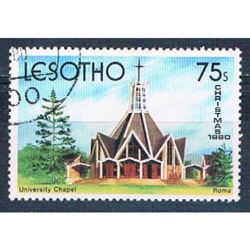 Lesotho 317 Used University Chapel 1980 (MV0082)