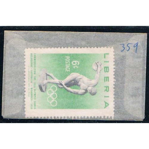 Liberia 359 Unused Discus thrower 1956 (L0544)