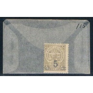 Luxembourg 115 Unused COA surcharge 1916 (L0215)