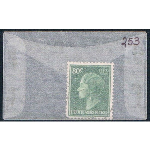 Luxembourg 253 Used Duchess Charlotte 1948 (L0293)