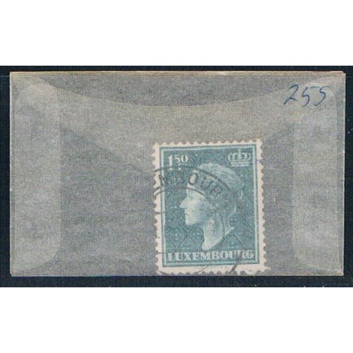 Luxembourg 255 Used Duchess Charlotte 1948 (L0295)