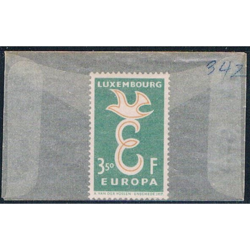 Luxembourg 342 Unused Europa 1958 CV 1.00 (L0312)