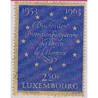 Luxembourg 402 Used Twelve stars of council (BP2382)