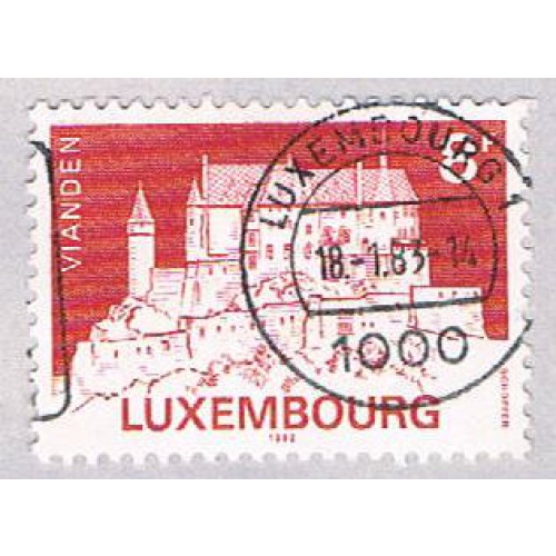 Luxembourg 679 Used Castle (BP2425)