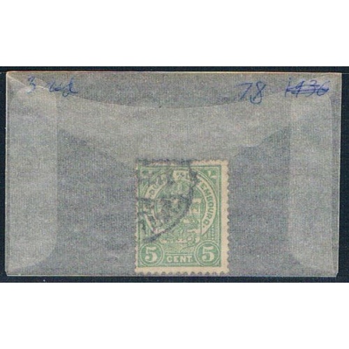Luxembourg 78 Used COA 1906 (L0195)