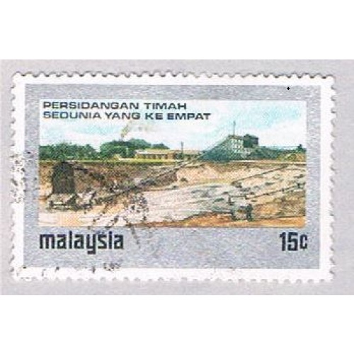 Malaysia 123 Used Tin mine (BP2345)