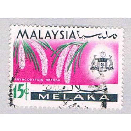 Malaysia Melaka 72 Used Flowers (BP25124)