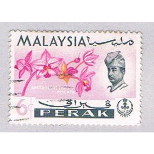 Malaysia Perak 142 Used Different Orchids (BP24716)