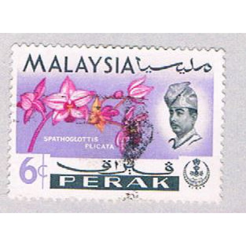 Malaysia Perak 142 Used Different Orchids (BP24717)