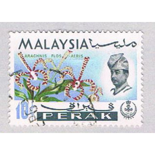 Malaysia Perak 143 Used Different Orchids (BP24719)