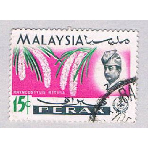 Malaysia Perak 144 Used Different Orchids (BP24723)