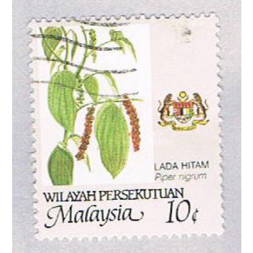 Malaysia Wilayah Persekutuan 4 Used Piper Nigum (BP24915)