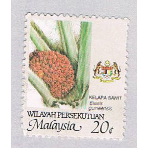 Malaysia Wilayah Persekutuan 6 Used Kalapa Sawit (BP24912)