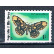 Maldives 584 Unused Butterfly 1975 (M0359)+
