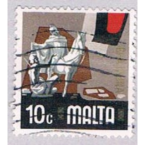 Malta 465 Used Charity 1973 (BP34524)