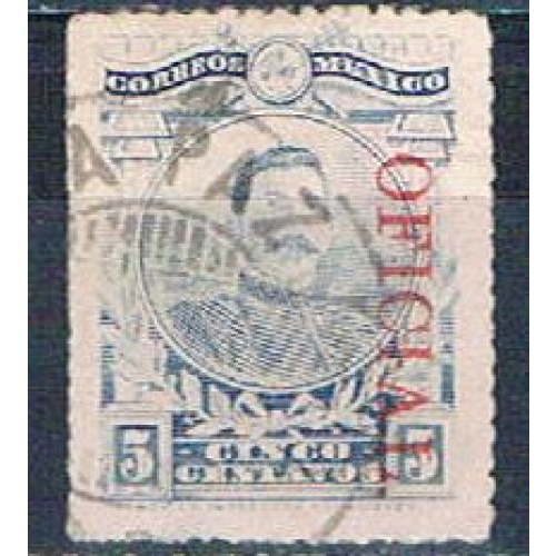 Mexico O138 Used Herrera 1921 CV 12.00 (HV0037)