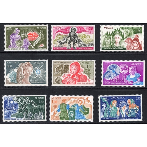 Monaco 1115-1123 MNH 1978